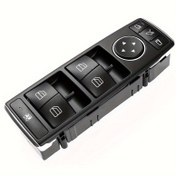 Resim Zahmetsiz Kullanım, Mercedes Benz W204, W212, C, E, GLK Sınıfı (2008-2014) için Premium Elektrikli Pencere Anahtarı - OEM 2049055402, Mercedes Benz, Elektrik Gücü, Ana Pencere Kontrolü, Anahtar için 