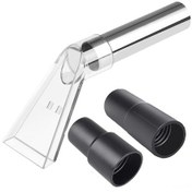 Resim Maiyame El Fırçası Süpürge Uç Takımı: Şeffaf Uç Ve 1-7/8" + 1-1/4" Adaptörler - Kumaş, Halı Ve Detay Temizliği İçin Dayanıklı Malzeme 
