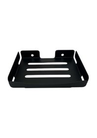 Resim Yapışkanlı Ve Vidalı Sabunluk Mat Siyah Siyah 