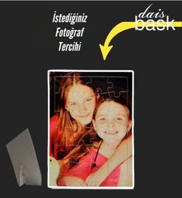 Resim DaisBask Kişiye Özel Fotoğraflı Tasarım Puzzle 