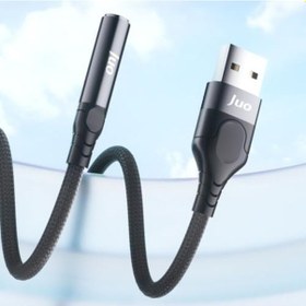 Resim Usb-a To 3.5mm Kulaklık Mikrofon Aux Dönüştürücü Harici Ses Kartı 