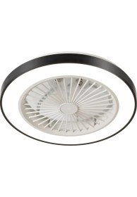 Resim Kendal Ledli Dekoratif Tavan Vantilatör Siyah 30W KCF297 