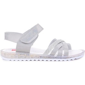 Resim Kiko Kids Kız Çocuk Sandalet Arz 2346 Gümüş 