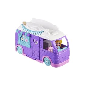 Resim JCC32 Polly Pocket Eğlenceli Karavan Oyun Seti 
