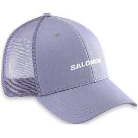 Resim Salomon Lc2428900 Cap Trucker U Mor Unisex Şapka Siyah-mor Siyah - Mor 