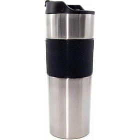 Resim Iforce French Press 500 ml Termos Bardak Gümüş 
