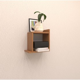 Resim Rafkestir Prima Duvar Rafı Bambu ( Mat ) 