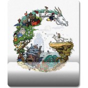 Resim Studio Ghibli Bilek Destekli Mousepad Model - 4 