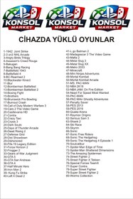 Resim Konsol Market XBOX 360 - 80 Oyunlu 250 GB - 2. Kablolu Kol Hediye - Garantili Cihaz 