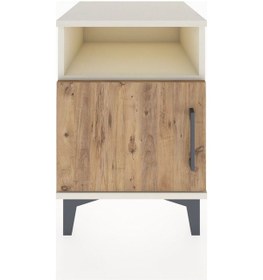 Resim Hyperion Komodin Tek Raflı Tek Kapaklı 44x44x64 Aytaşı-çam Aytaşı 