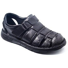 Resim Erkek Sandalet SR-1805 JOHN MAY SİYAH 
