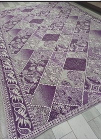 Resim Savan Dokuma Halı Örtüsü 4m² 170 240 Kale Lila5 Diğer 