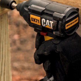 Resim CAT DX71B 18Volt 215Nm Kömürsüz Profesyonel Şarjlı Darbeli Tornavida (Akü Dahil Değildir) 