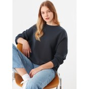 Resim Mavi Lux Touch Kadın Sweatshirt (M168837-900) 