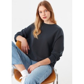 Resim Mavi Lux Touch Kadın Sweatshirt (M168837-900) 