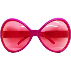 Resim Marsilyan Pembe Renk Yeşilçam Nostalji 80li Yıllar 90lı Yıllar Parti Gözlüğü (K95) 