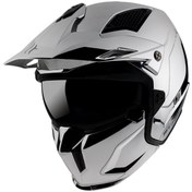 Resim MT Kask Mt Streetfighter Sv Chromed A2 Silver 