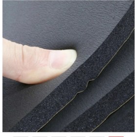 Resim Kl Home 9mm Kalınlık 100*150CM (1,5m2) Oto Araç Kaput Ses Yalıtım Süngeri Yapışkanlı Alev Almaz Ses soğuk sıcak karşı cok etkili ızolasyon malzemelesi 