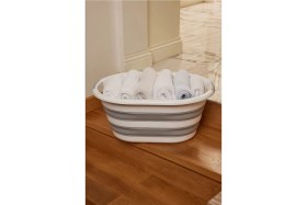 Resim 25 Litre Katlanabilir Çamaşır Sepeti, Pratik ve Hafif, Dayanıklı Tasarım 