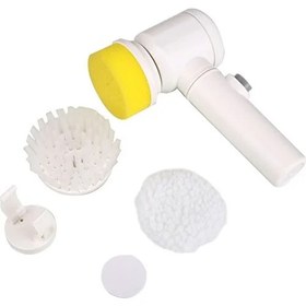 Resim Keluofu Küvet Lavabo Elektrikli Temizlik Fırçası - Beyaz (Yurt Dışından) 
