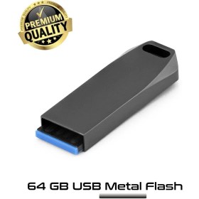 Resim 64 GB Flash Bellek USB Bellek 3.0 Data Transfer Metal Kasa Kaliteli Garantili 