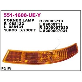 Resim Depo-551-1608l-ue-y - Tampon Sınyal Lambası Sol Duysuz Renault 