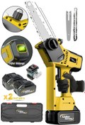Resim Lieber German LG5901D Dijital Şarj Göstergeli Karbon Motor Şarjlı 2x Akülü Dal Kesme Budama Testere Makinesi 