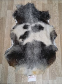 Resim hoaryage Doğal işlenmemiş hiç kırpılmamış Doğal Koyun Postu , Halı, Nadir kalınlıkta oldukça etli 