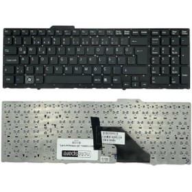 Resim Notespare Sony ile Uyumlu Vaio VPCF1, VPC-F1, VPC-F11, VPC-F12, VPC-F13 Notebook Klavye Siyah TR 