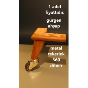 Resim Barermo 20 cm Tekerlekli Ayak Sihirli Masa Ayağı, Akıllı Masa Ayağı, Akıllı Sehpa Ayağı, Sihirli Sehpa Ayağı 
