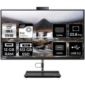 Resim LENOVO THİNKCENTRE NEO 30A İ5 1235U 12GB RAM 512GB SSD 23.8" FHD 