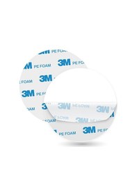 Resim 3m Çok Güçlü Çift Taraflı Köpük Bant 100 Adet 30mm Çap 