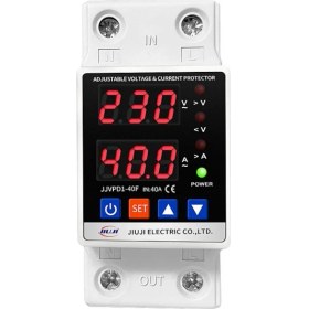 Resim Jıujı Voltaj ve Akım Koruma Rölesi Monofaz 40A 