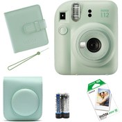 Resim Fujifilm Instax Mini 12 Fotoğraf Makinesi + Askı + Pil + 