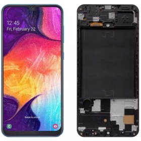Resim Samsung Galaxy A50 A505 Uyumlu LCD Ekran Dokunmatik Çıtalı Oled 