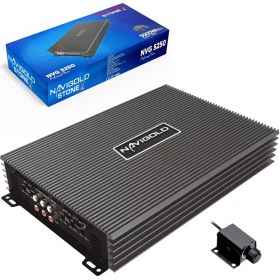 Resim Navigold Stonex NVG-5250 Oto Anfi Stereo 5000 Watt 4 Kanal Bass Kontrol 