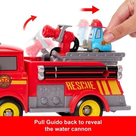 Resim Disney Cars Kahraman Araçlar İtfaiye Aracı JFL54 