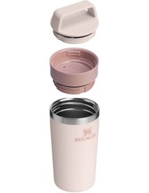 Resim Stanley The Café-to-go Travel Mug Seyahat Bardağı 0.35 L 12 Oz - Rose Quartz Pembe 