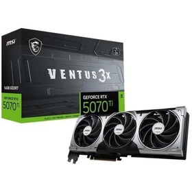 Resim MSI Rtx5070tı 16gb Ventus 3x Gddr7 256bit Hdmı Dp Pcıe 5.0 