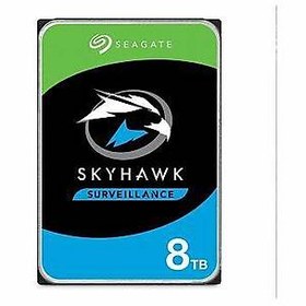 Resim Seagate Skyhawk 3.5 8TB Sata 3.0 256MB 210MB/S RV Sensör 7200RPM 64HD Kamera 180TB/Yıl HDD & Harddisk 