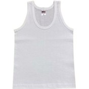 Resim Kota Kids Erkek Çocuk Düz Kalın Askılı Atlet 6 Adet Beyaz 