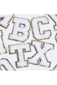 Resim arredamento Termos Uyumlu P Harfi Beyaz Sticker 