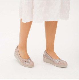 Resim Tamer Tanca Kadın Hakiki Deri Taş Comfort Ayakkabı 824 1051 Byn Ayk Y22 Tas Taş 