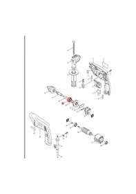 Resim Makita HP1500 Rulman 6002 Ürün Kodu 211201-7 