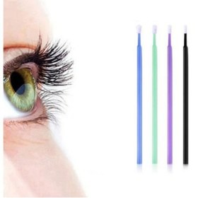 Resim THREESTEP Microbrush İpek Kirpik ve Microblading Fırçası | Lash Lift, Kaş & Kirpik Uygulama Aparatı 1 Adet 