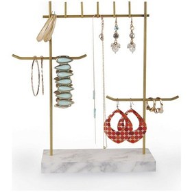 Resim Gold-Beyaz Takı Standı 