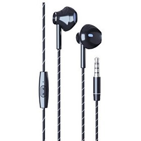 Resim Syrox K16 Earbuds 3.5 MM Aux 1.2 M Kablolu Mikrofonlu Kulak İçi Kulaklık Siyah 