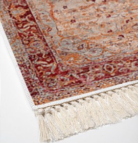 Resim Alanur Home Eko Trend Djt Yıkanabilir Kaymaz Taban 3 Lü Yatak Odası Takımı P1356 Vintage Kırmızı 