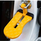 Resim Tianchishop Sarı 1 Adet Katlanır Universal Tavan Rafı Basamağı Kapı Mandalı 