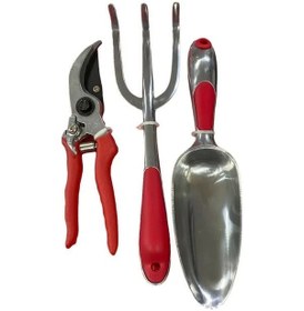 Resim Max Garden 820298 Budama Makası Çapa ve Kürek Seti 